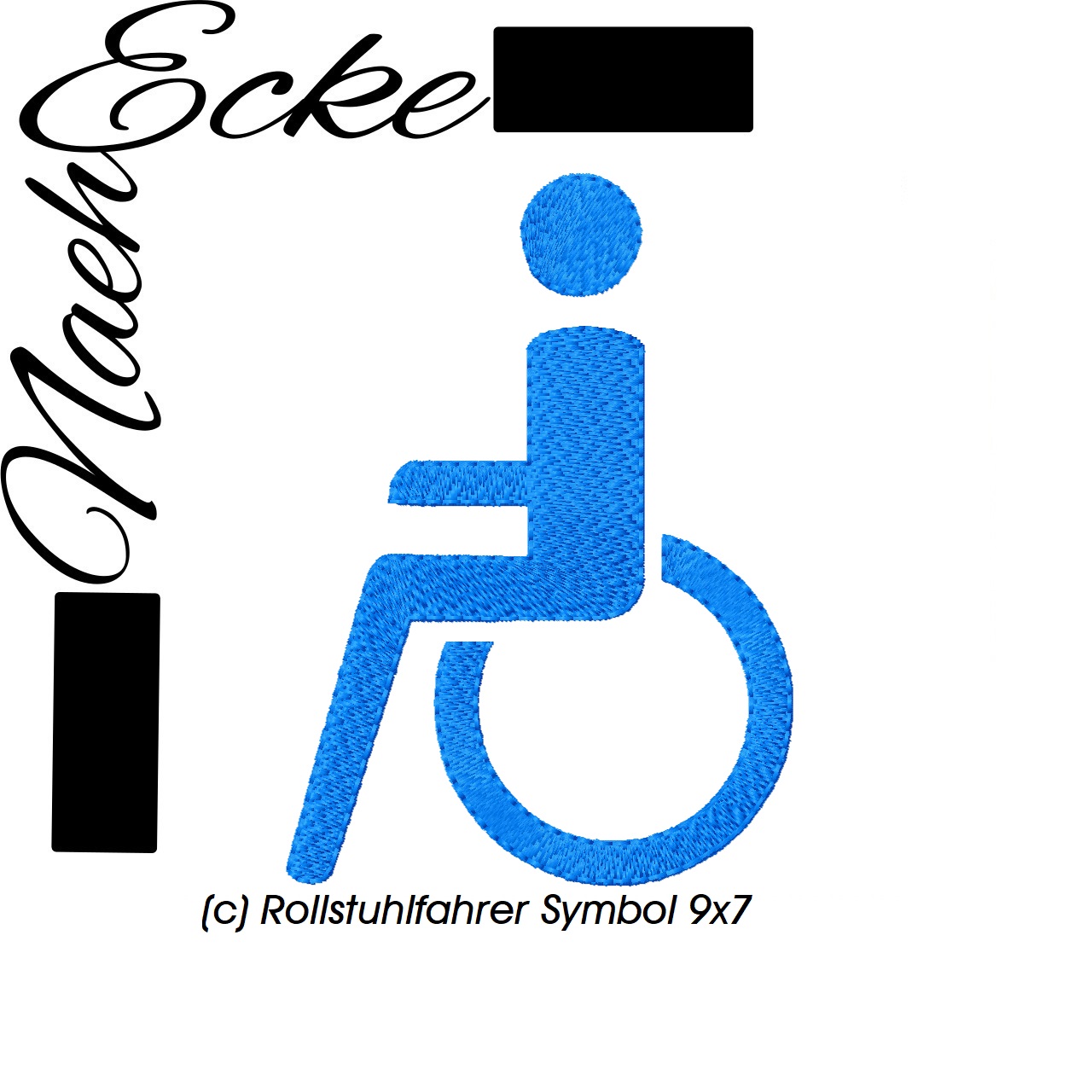 Symbol wheelchair user