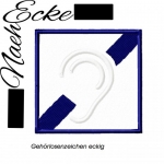 Symbol Gehörlosenzeichen