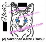 Embroidery file Cat S