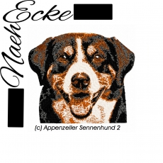 Stickdatei Appenzeller Sennenhund Nr. 2 13x18 PHOTOstitch