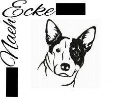 Stickdatei Australian Cattledog 3 13x18