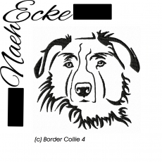 Stickdatei Border Collie Nr. 4 13x18