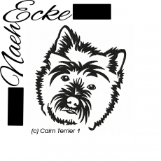 Stickdatei Cairn Terrier 1 10x10