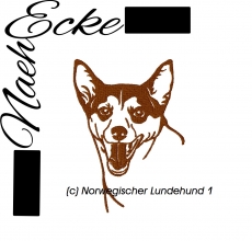Embroidery Norwegian Lundedog Nr. 1 5x7" 