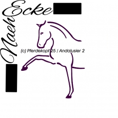 FILE Horse Nr. 25 Andalusier SVG / EPS 