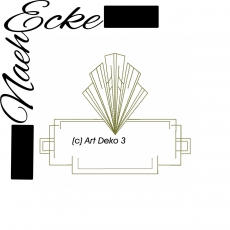 Stickdatei Art Deko 3 13x18