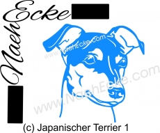 PLOTTERdatei Japanischer Terrier 1 SVG / EPS
