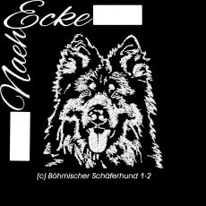 embroidery Bohemian Shepherd 1-2 5x7