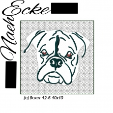 Stickdatei Boxer 12-5 10x10
