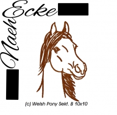 Stickdatei Welsh-Pony Sektion B 1 10x10