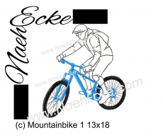 Embroidery Mountainbike 1 5x7
