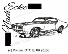 Stickdatei GTO Bj 69 20x30