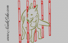 Embroidery Agility Nr 3 20x30 <br />