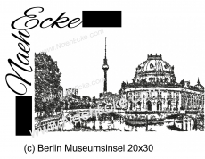 Stickdatei Berlin Museumsinsel 20x30 Scrib-Art