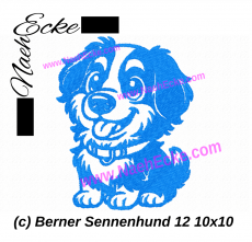 Stickdatei Berner Sennenhund Nr. 12 10x10