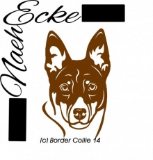 PLOTTERdatei Border Collie Nr. 14 SVG / EPS