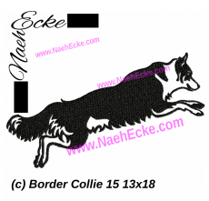 Stickdatei Border Collie Nr. 15 13x18 / 14x20