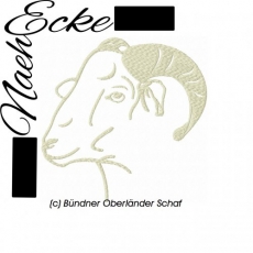 Stickdatei Schaf 2 13x18 