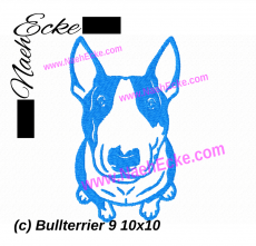 Stickdatei Bullterrier 9 10x10