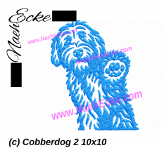 Stickdatei Cobberdog 2 10x10