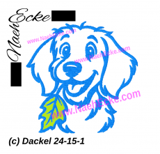 Stickdatei Dackel 24-15 10x10