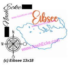 Stickdatei Eibsee 13x18 / 14x20