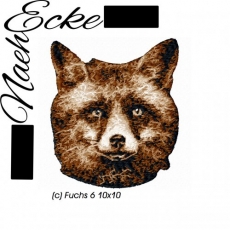 Stickdatei Fuchs 6 10x10 Photostitch 