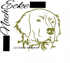 Datei Golden Retriever Nr. 3 SVG / EPS 