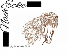 Stickdatei Islandpferd 06 13x18 