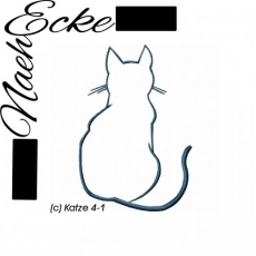 Stickdatei Katze Nr. 04-1 10x10 