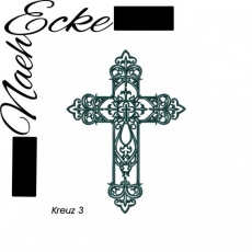 Embroidery Cross Nr. 3 10x13" <br />
