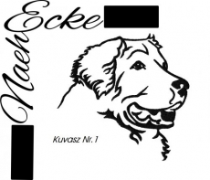 Stickdatei Kuvasz Nr. 1 10x10 <br />