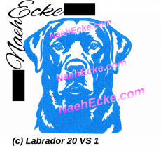 Stickdatei Labrador 20