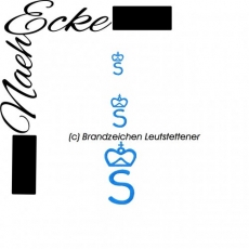 Stickdatei Brandzeichen Leutstettener 10x10 