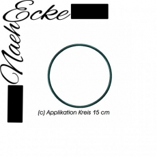 Embrodery Round 15 cm <br />