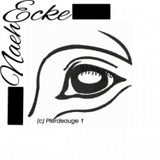 Embroidery Horseeye 5x4 