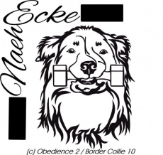 File Obedience 2 / Border Collie 10 SVG / EPS <br />