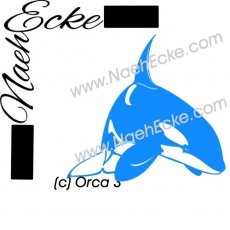Stickdatei Orca 3 13x18 