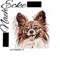 Stickdatei Papillon 3 PHOTOstitch 13x18 <br />