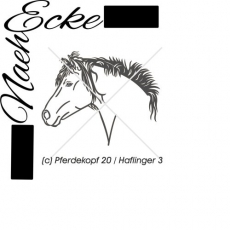 File Horse Nr. Haflinger 3 SVG / EPS 