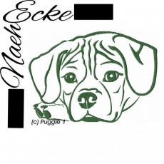 Stickdatei Puggle Nr. 1 10x10 <br />