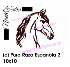 Stickdatei Pura Raza Espanola 03 10x10