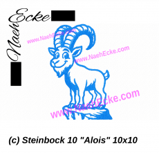 Stickdatei Steinbock 10 