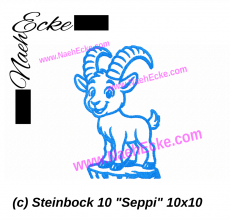 Stickdatei Steinbock 11 