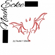 Embroidery Devil 1 20x30 <br />
