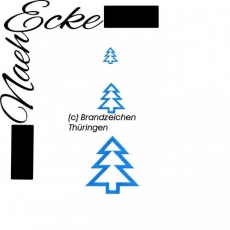 Stickdatei Brandzeichen Thürigen 10x10 