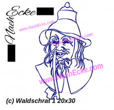 Embroidery woodsprite 1 11.81x7.87