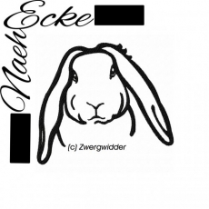 Embroidery File Rabbit dwarf aries 1 4x4