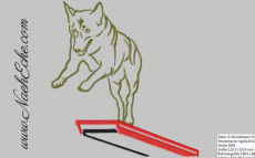 Stickdatei Agility Nr 1 10x10 
