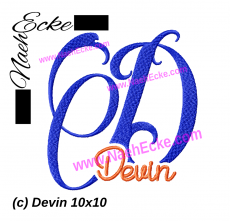 Embroidery Devin 4x4